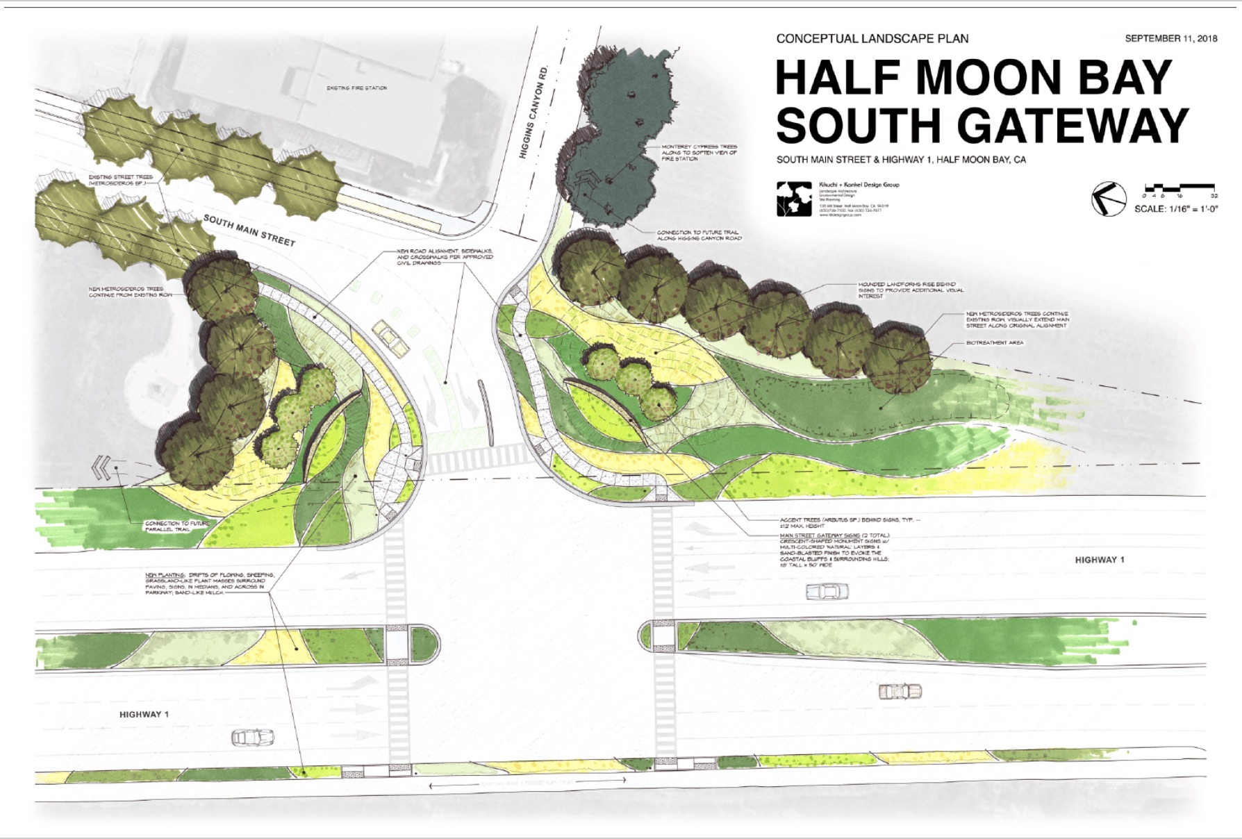 City HMB Highway 1 South Gateway Safety and Landscaping Project