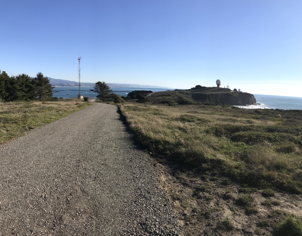 Mavericks Bluffs Re-Grading ~ Great for Strollers, Young Bikers and Old Knees