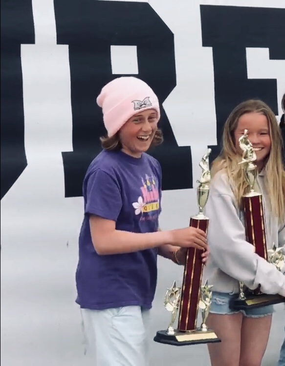 Zoe Chait is the Middle School Surf Champ for the State of California!!