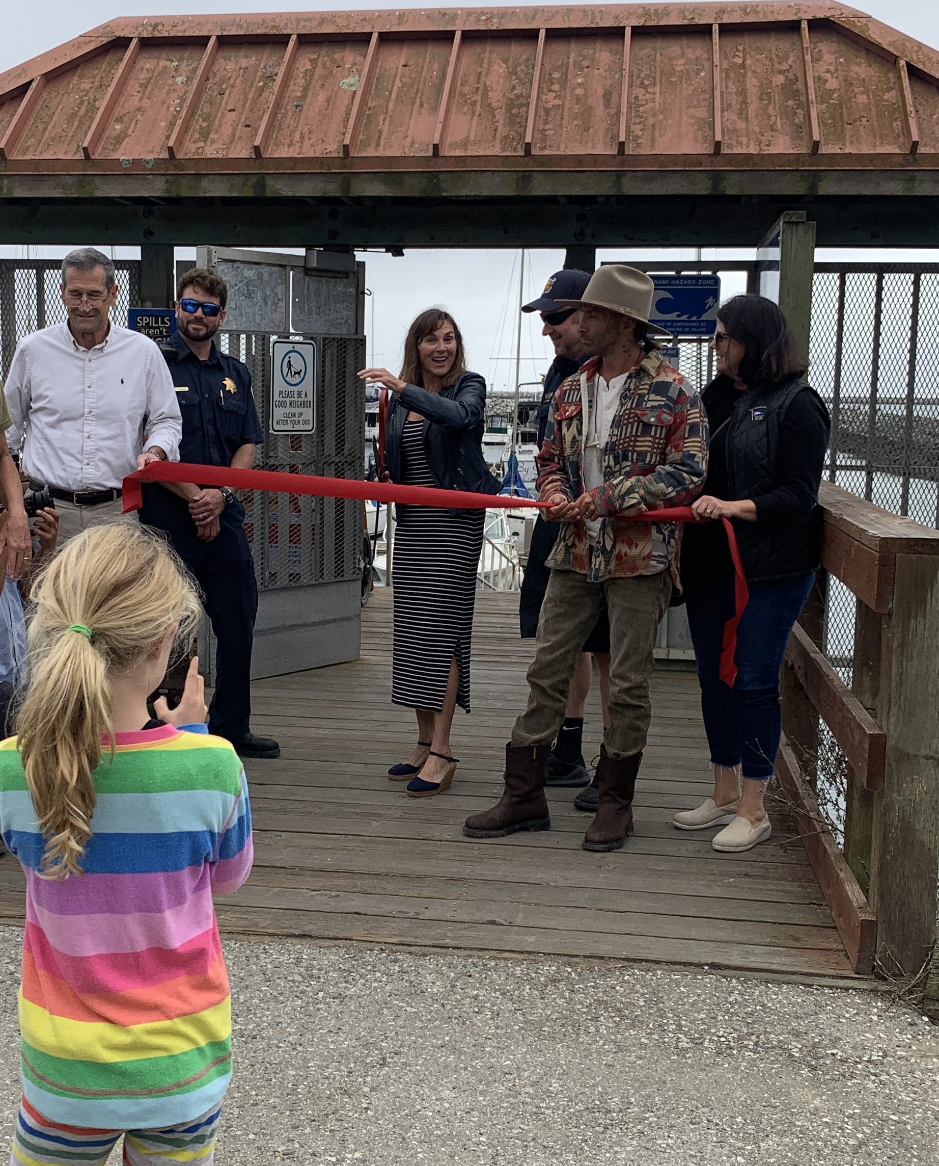 Sea Hugger’s Ribbon Cutting Speech for the NEW Seabin at Pillar Point Harbor