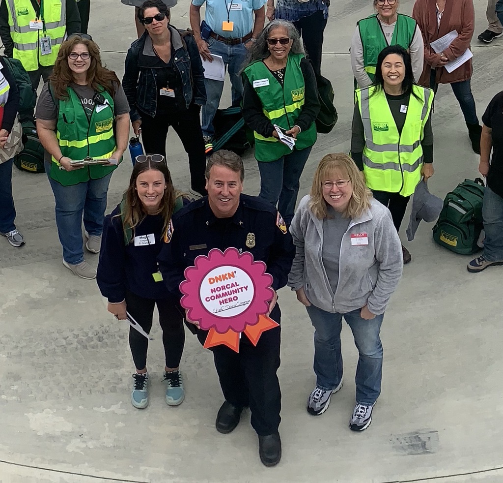 HMB Battalion Chief Dave Cosgrave is DUNKN’ Donuts NorCal Community Hero