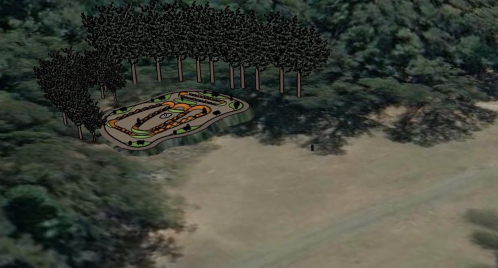 Possible Quarry Park Pump Track Design by Tony Pereira