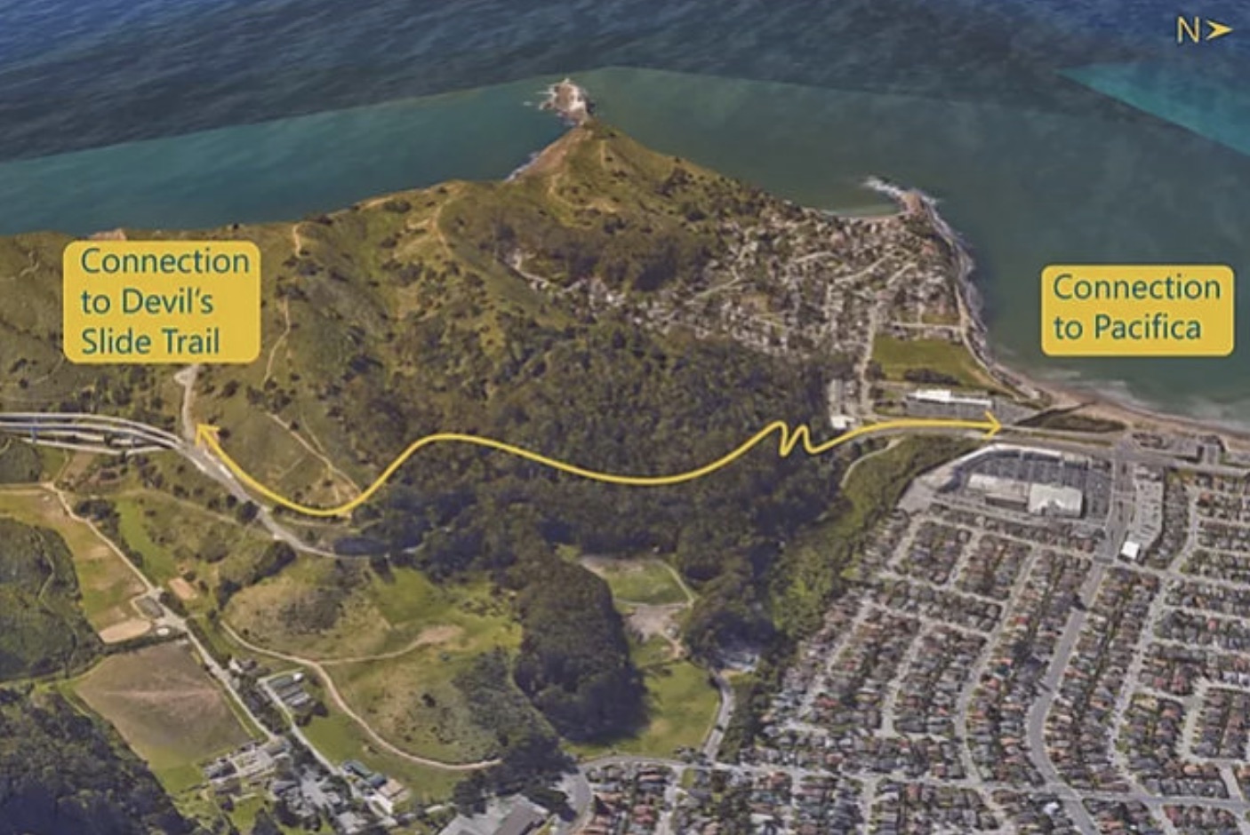 Resource Conservation District Invited to Preliminary Scoping Conversations for a Potential Hwy 1 Fuel Reduction Project Between Lantos Tunnel and Pacifica