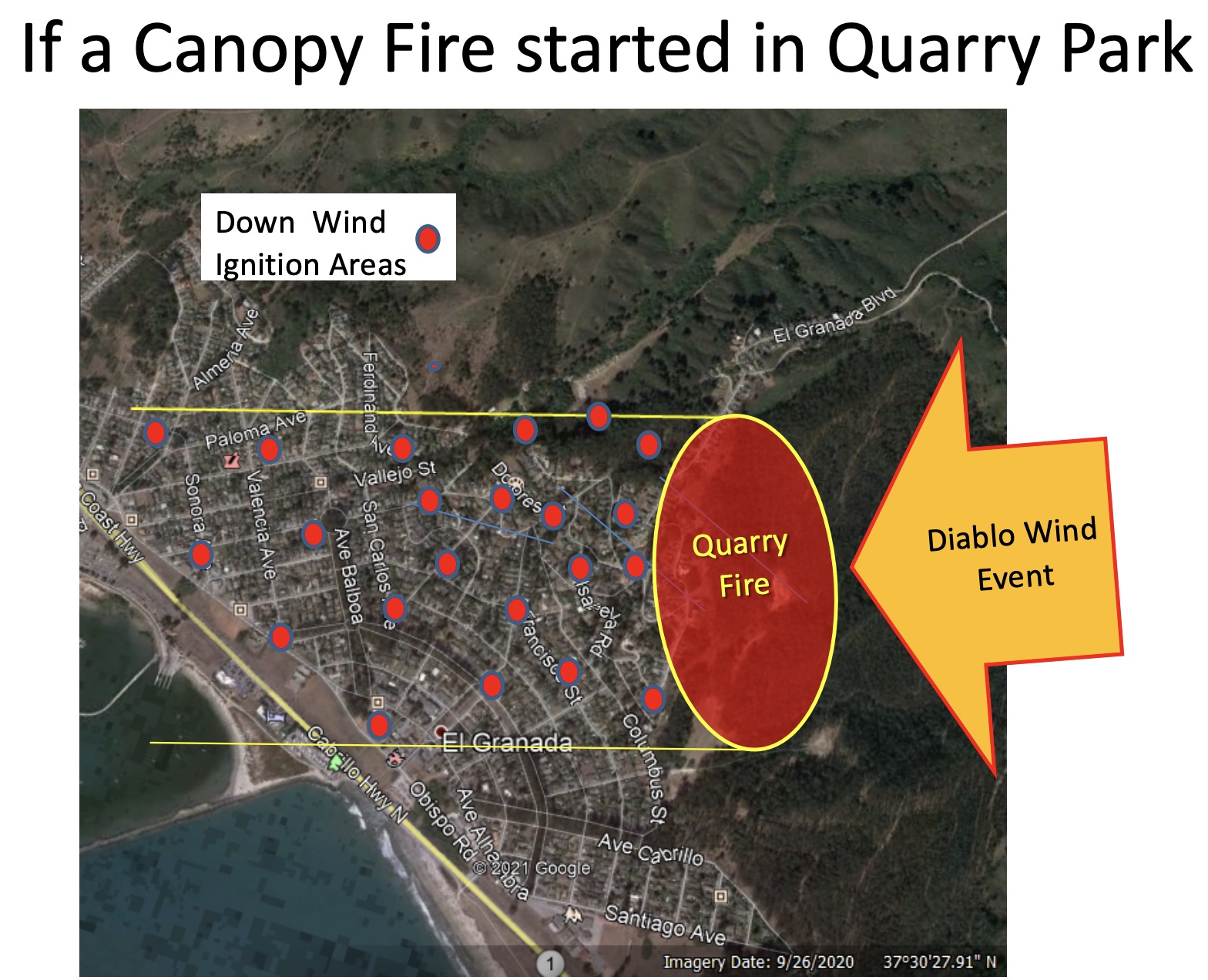 Hanging Fire: Eucalyptus Crown Fires and El Granada