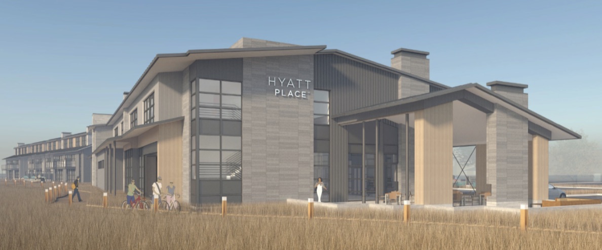 Hyatt Place Hotel Manages View Corridor by Reducing Height and Number of Rooms