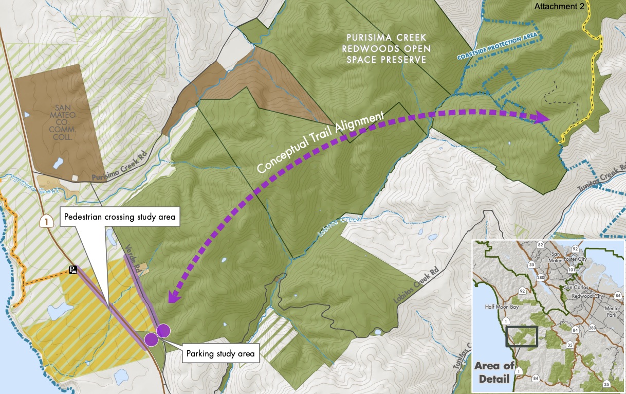 Midpen Open Space Awards Design, Engineering and Permitting Contracts for the Purisima-to-the-Sea Trail and Parking Area Projects