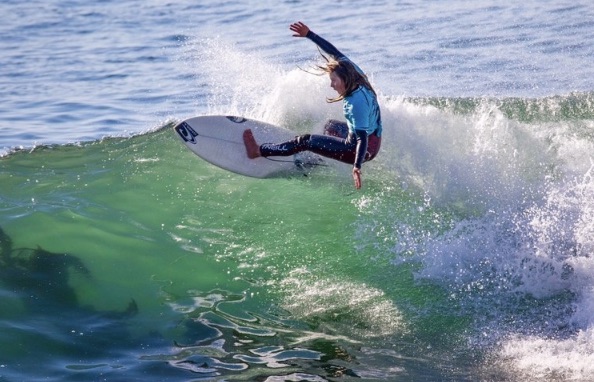 Local Surf Champion Zoe Chait Shares Her Stoke with KHMB’s Coastal Windage