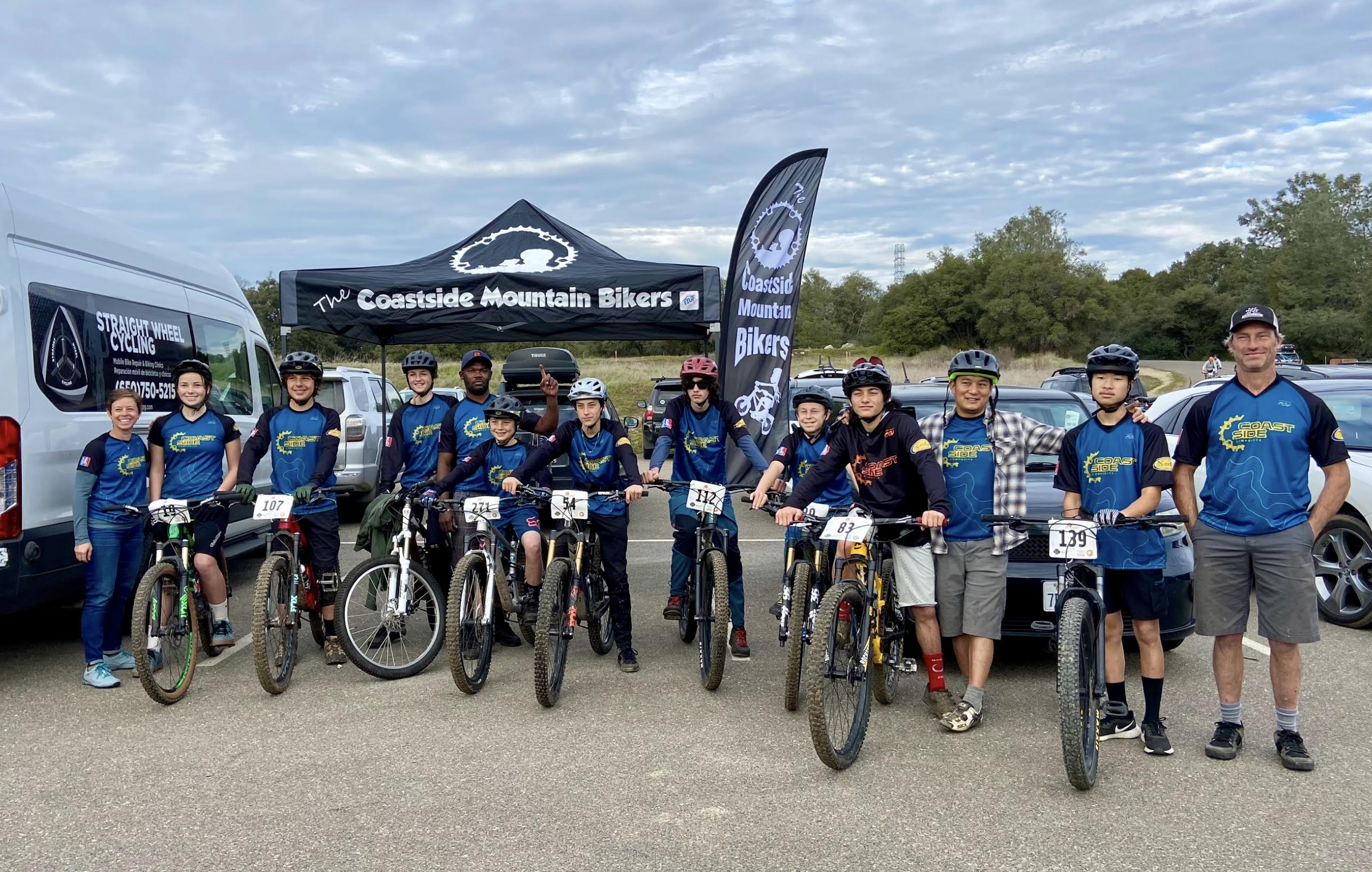 Coastside Composite Mountain Bike Team Gains Momentum with a 3rd at the TBF Mountain Bike Kick-off Race at Granite Beach