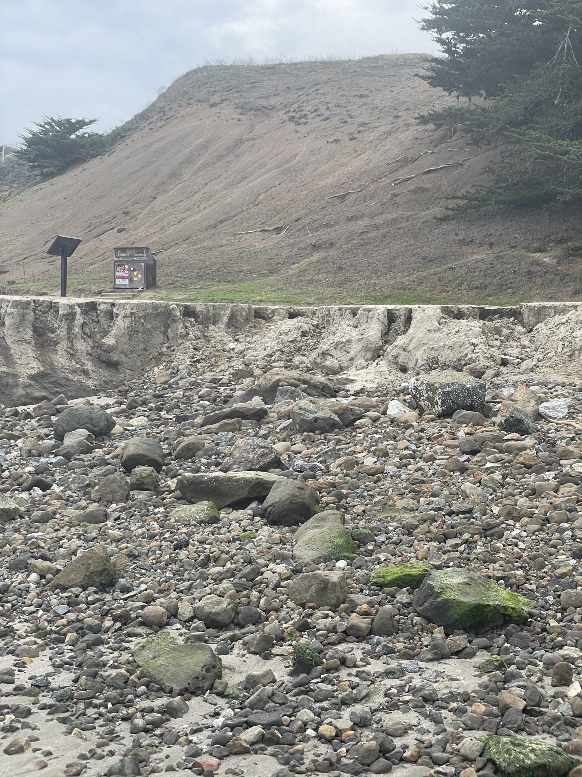 Pillar Point Harbor’s Living Shoreline Project is Battered by Storms and Only Suffered Minimal Damage; Repairs Planned