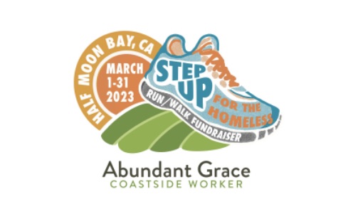 Sign Up for Abundant Grace’s March 2023 “Step Up for the Homeless” 5,000 Mile Virtual Challenge Fundraiser