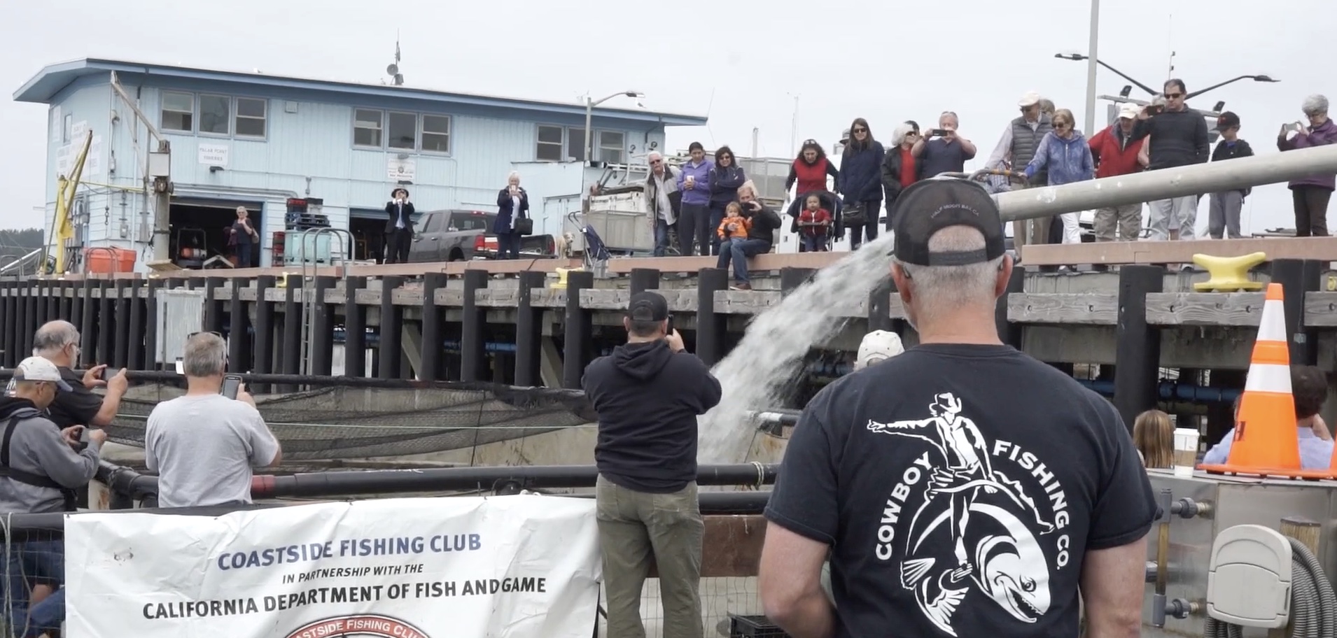 Fish and Game Fines Help Fund Coastside Fishing Foundation’s Chinook Salmon Smolt Net Pen Program ~ Millions Acclimated so Far