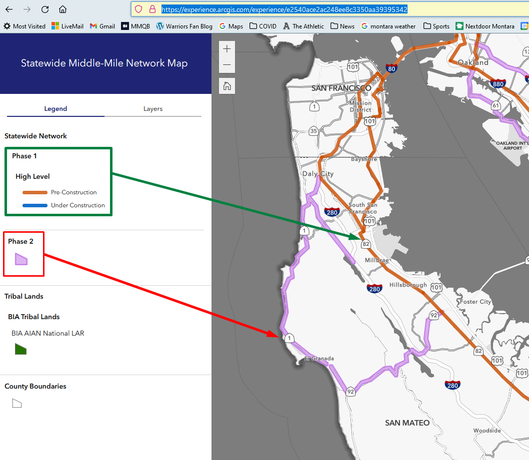 Calif. takes away Midcoast hopes for fiber network!?!?