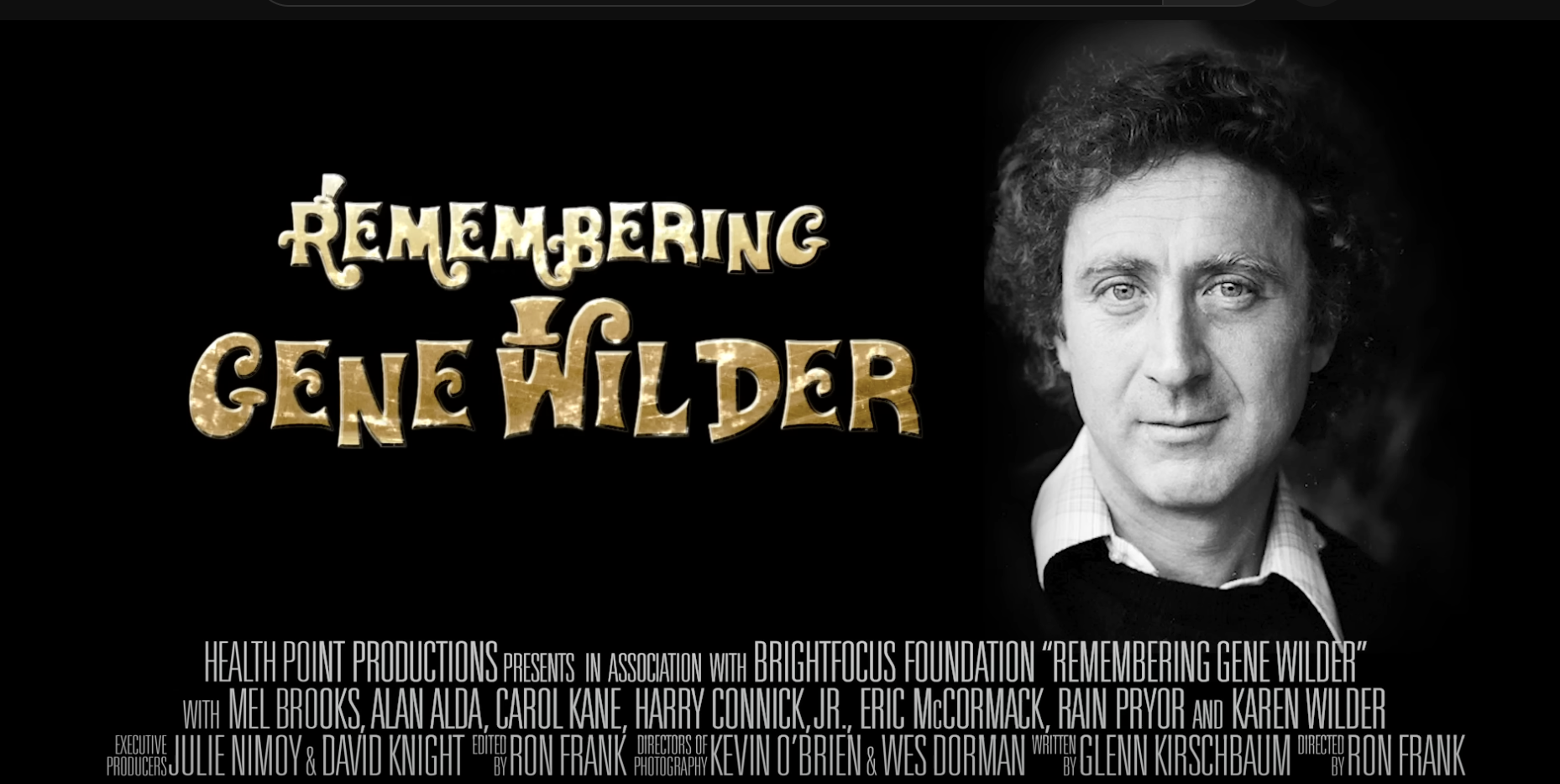 REMEMBERING GENE WILDER - Coastside Buzz