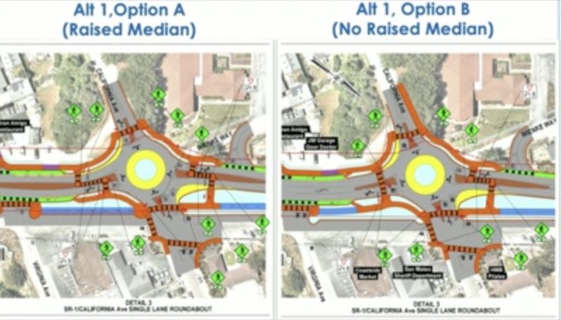 San Mateo County Transportation Authority’s Moss Beach State Route 1 Congestion & Safety Improvements Project Offers 3 Alternatives for Lights, Roundabouts and Medians