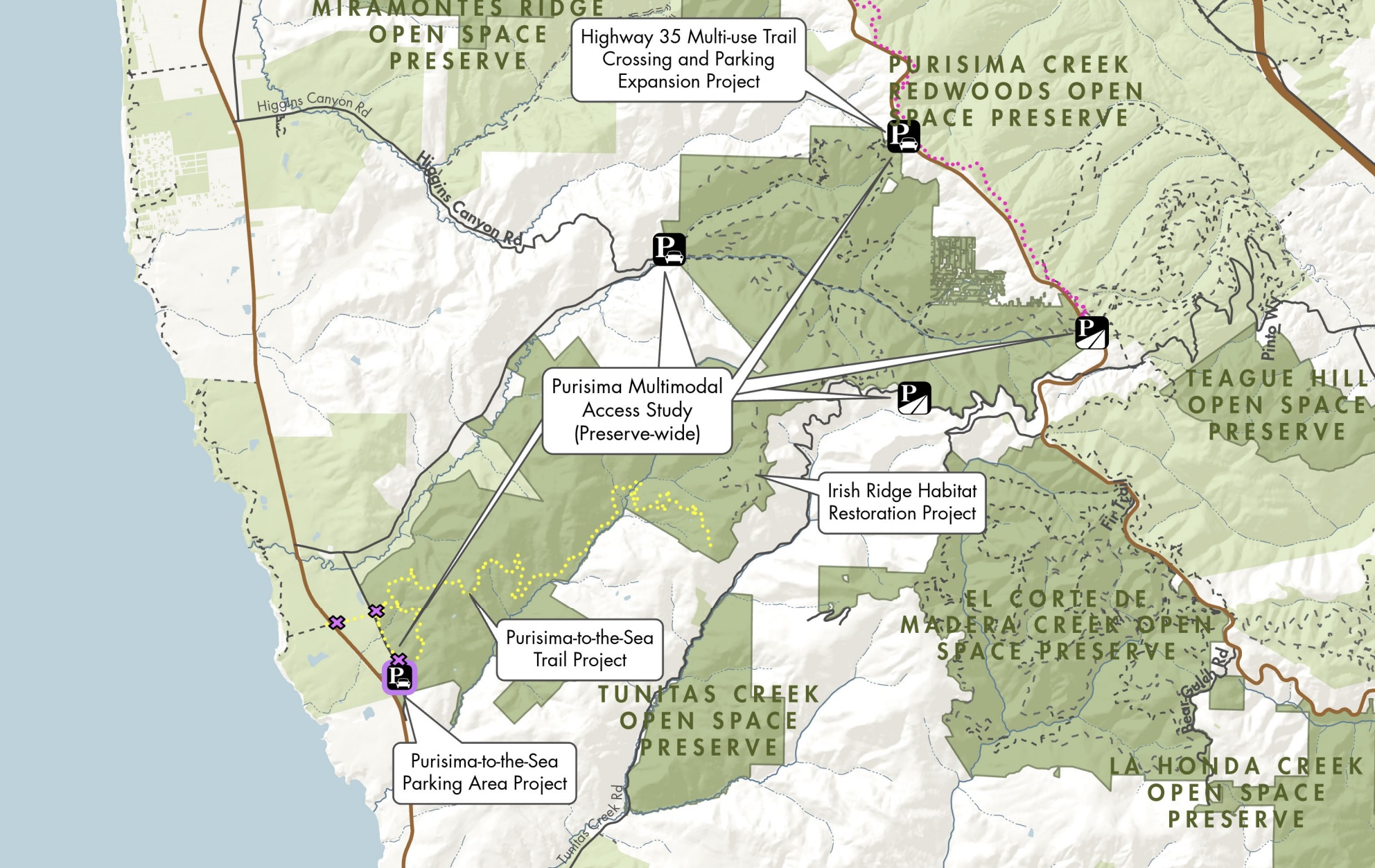 Midpen Open Space Approves Purisima Creek Redwoods Comprehensive Use and Management Plan and Environmental Review (CEQA) Contract