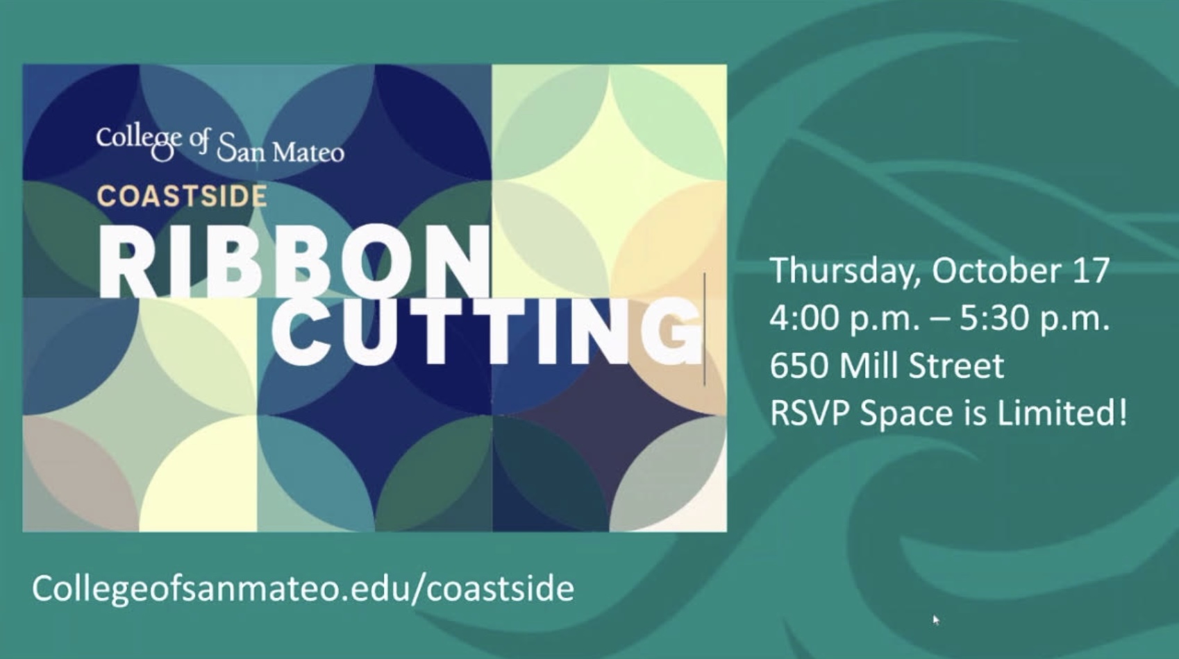 College of San Mateo Half Moon Bay/Coastside Ribbon Cutting