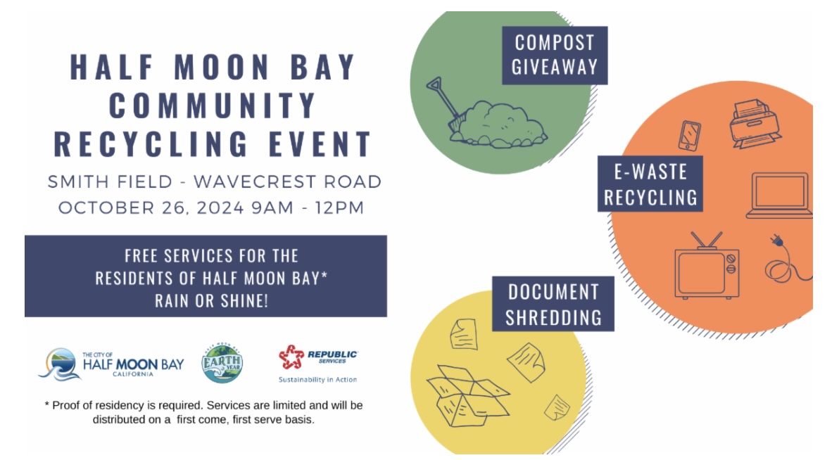 Fall 2024 Half Moon Bay Recycling Event at Smith Field