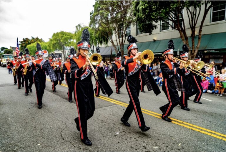 Fourth of July marching band 768x516