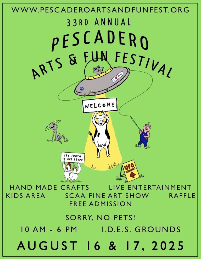 Pescadero Art Festival 2025 768x989