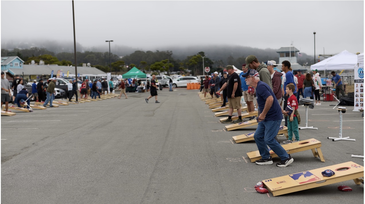 SAVE THE DATE. 8th Annual Coastside Cornhole Tournament Fundraiser at Pillar Point Harbor