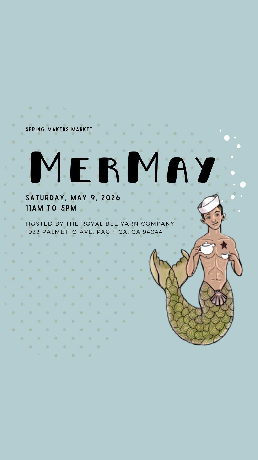 Make Waves at MerMay 2026 with Artists, Makers and Vendors