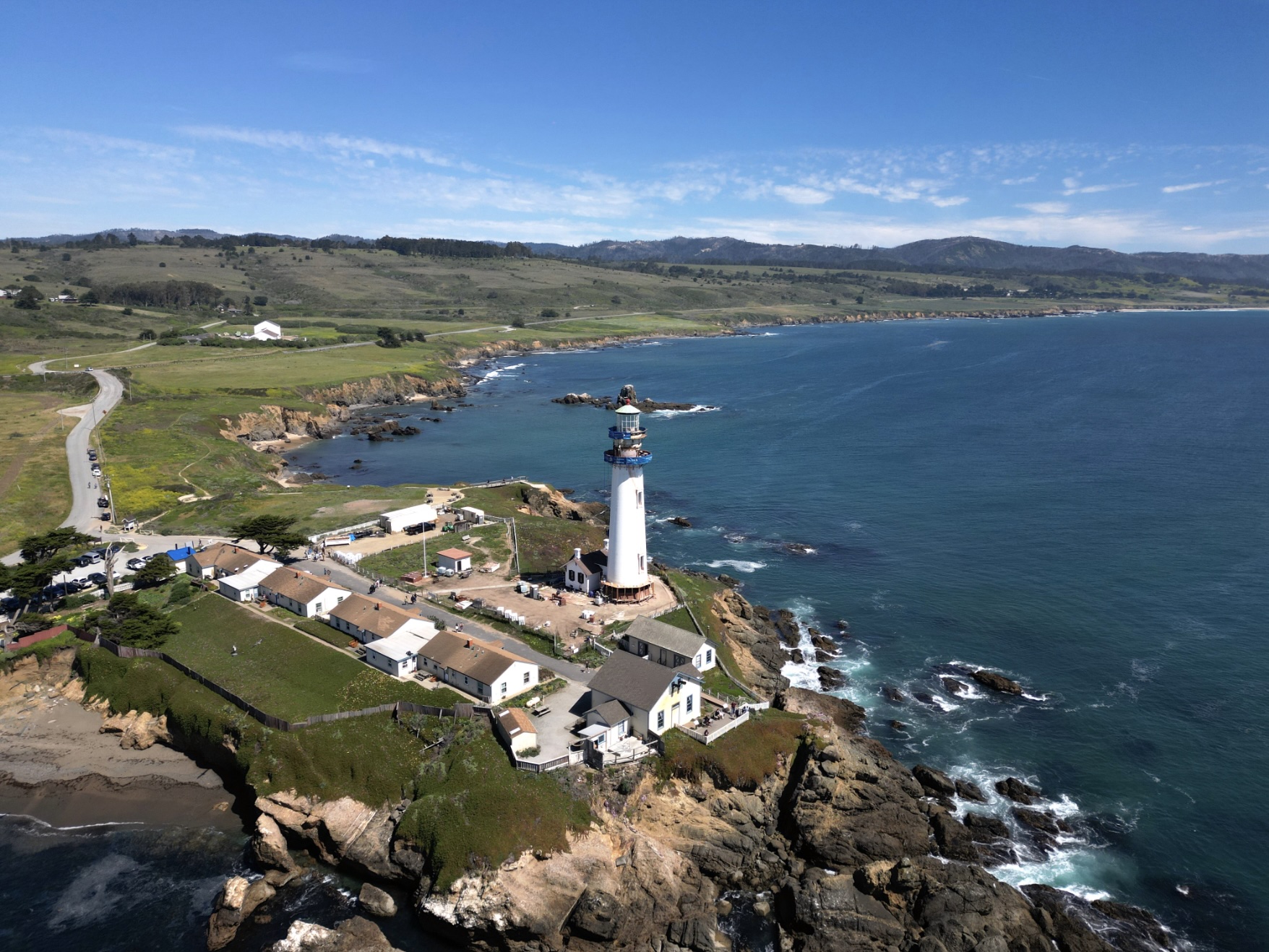 Walking Tour at Pigeon Point Light Station State Historic Park with San Mateo County History