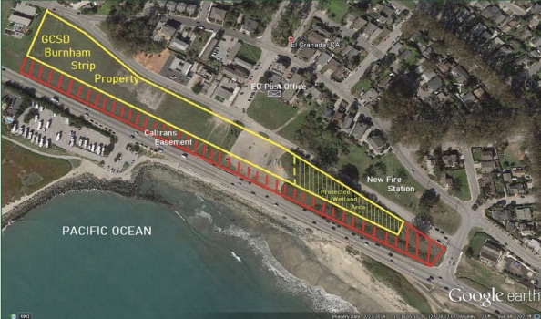 GCSD’s Burnham Strip Project Revised Draft to Include Dog Park, More Parking, Larger Lawn and Multi-Use Area