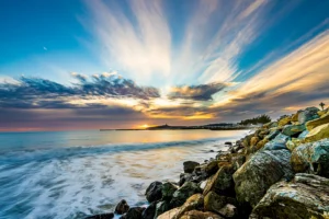 Pete Collom Art - Jetty Burst Photograph