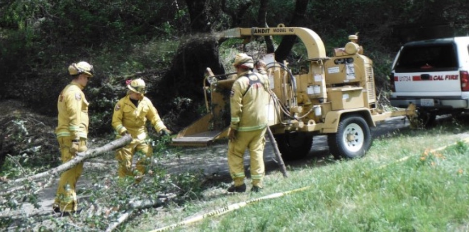 Neighborhood Chipping Program for Fire-Prone Communities in San Mateo County