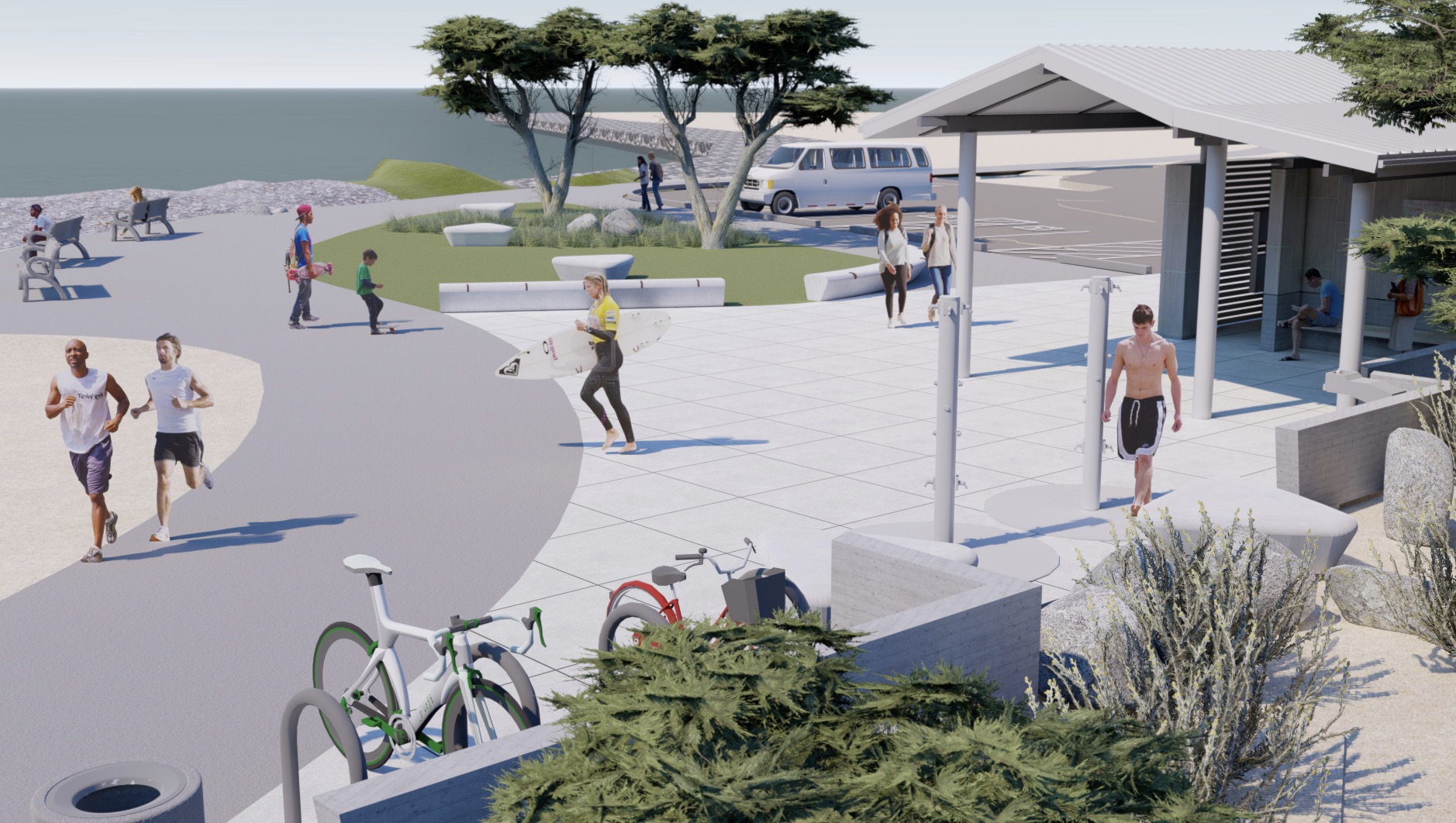 Pillar Point Harbor RV Park Restroom and Greenspace Project is Funded $2.8M; Construction Starts Early 2023